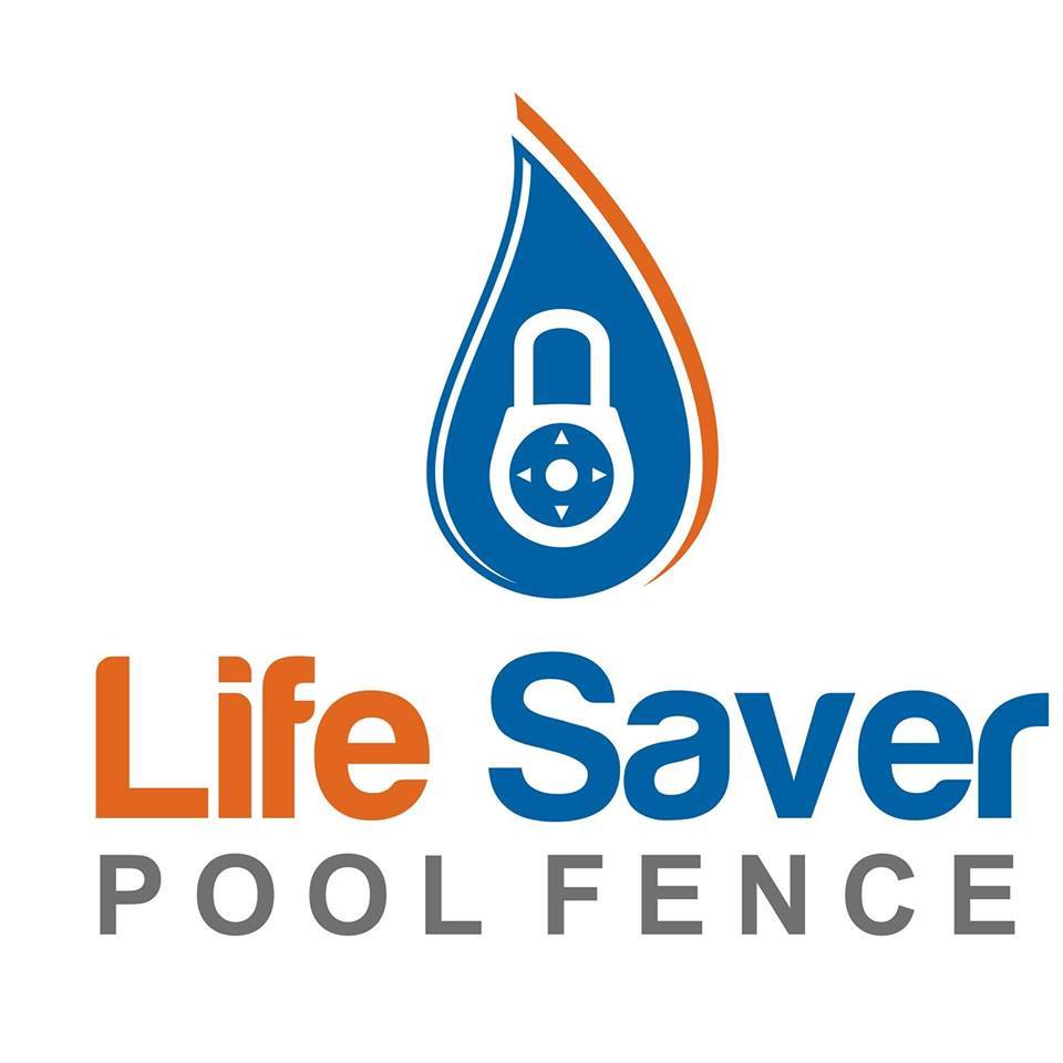 Life Saver Poole Fence Logo - Pool fence company in Kernersville